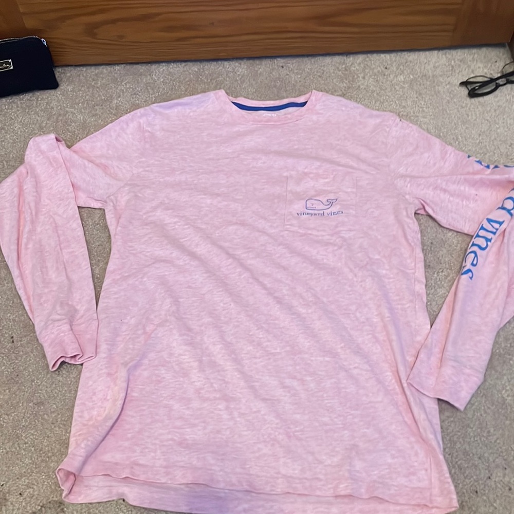 Vineyard vines pink long sleeve